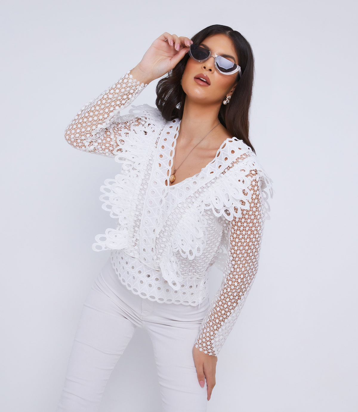 Lace Tops and Going Out Tops and Blouses