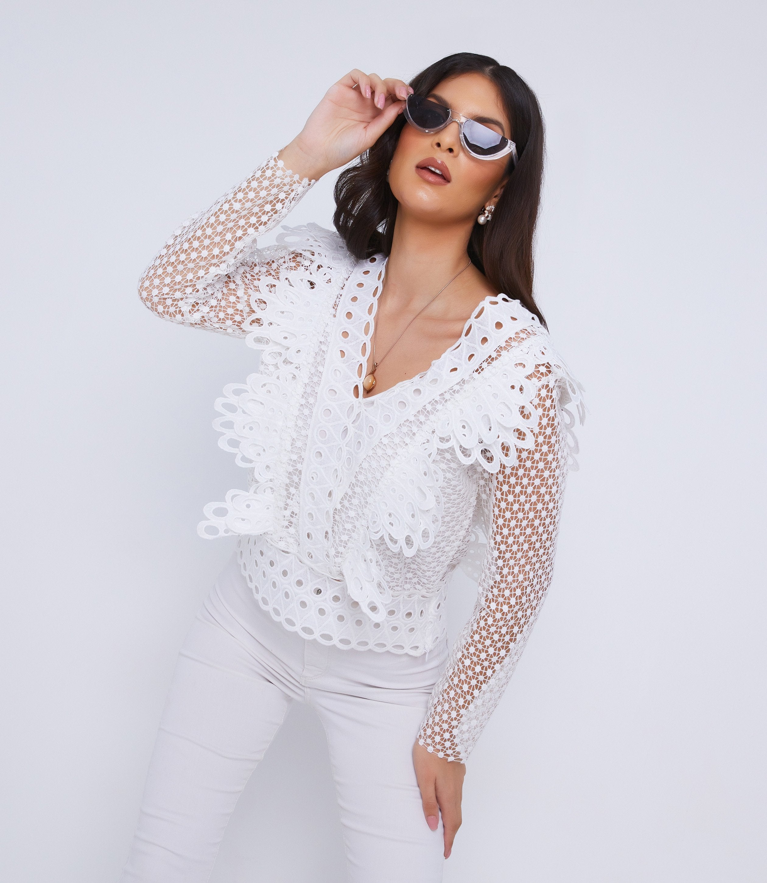 Lace Tops and Going Out Tops and Blouses