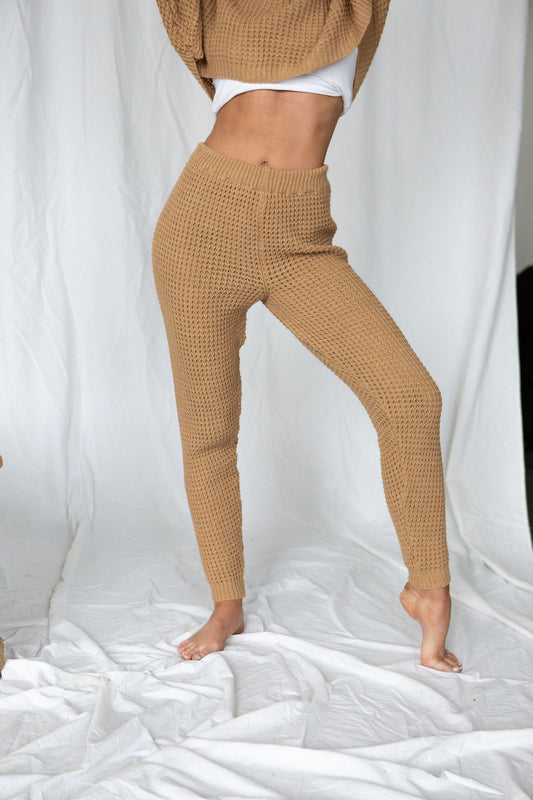 loungewear sets women waffle knit loungewear