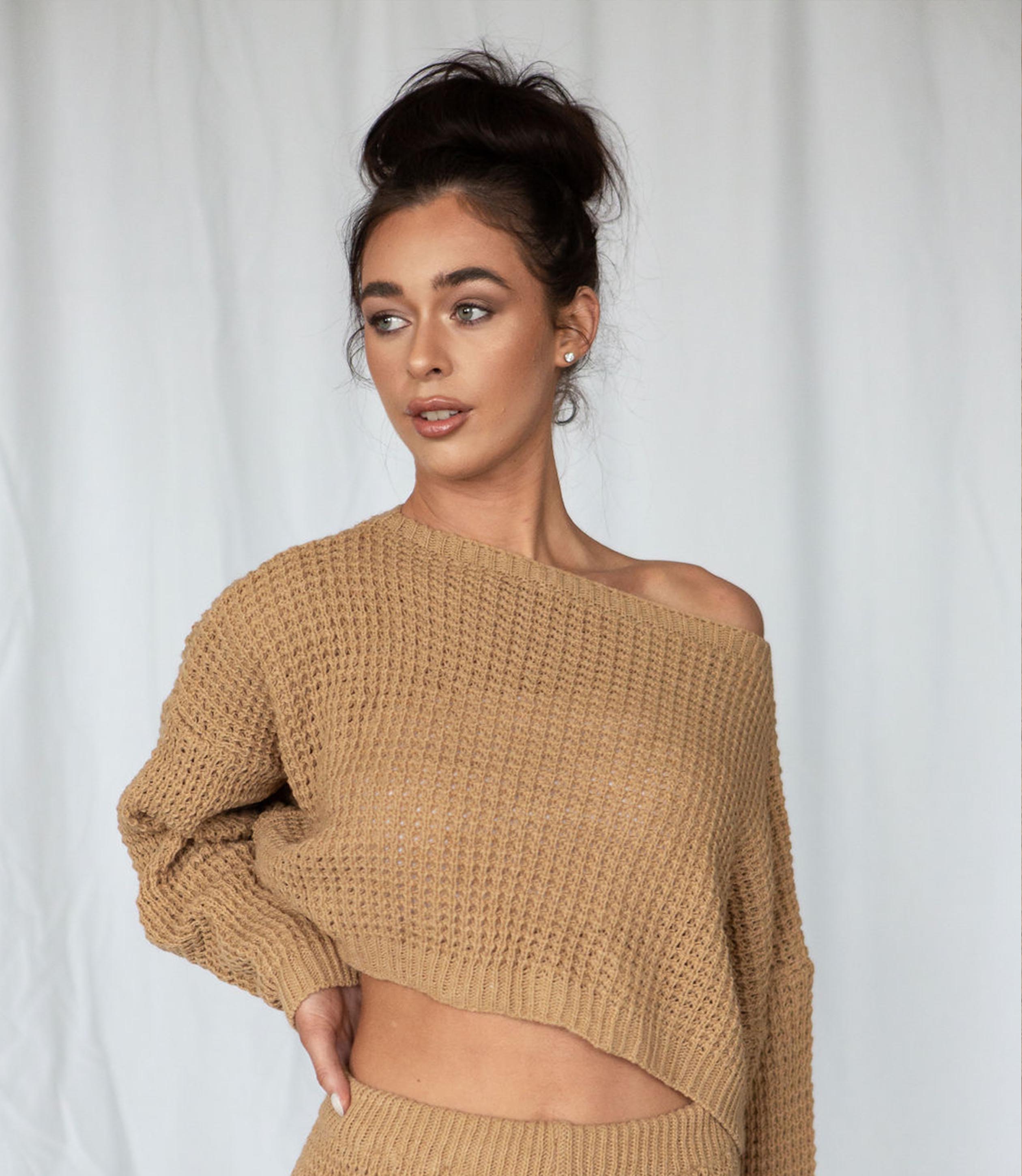 loungewear sets women waffle knit loungewear