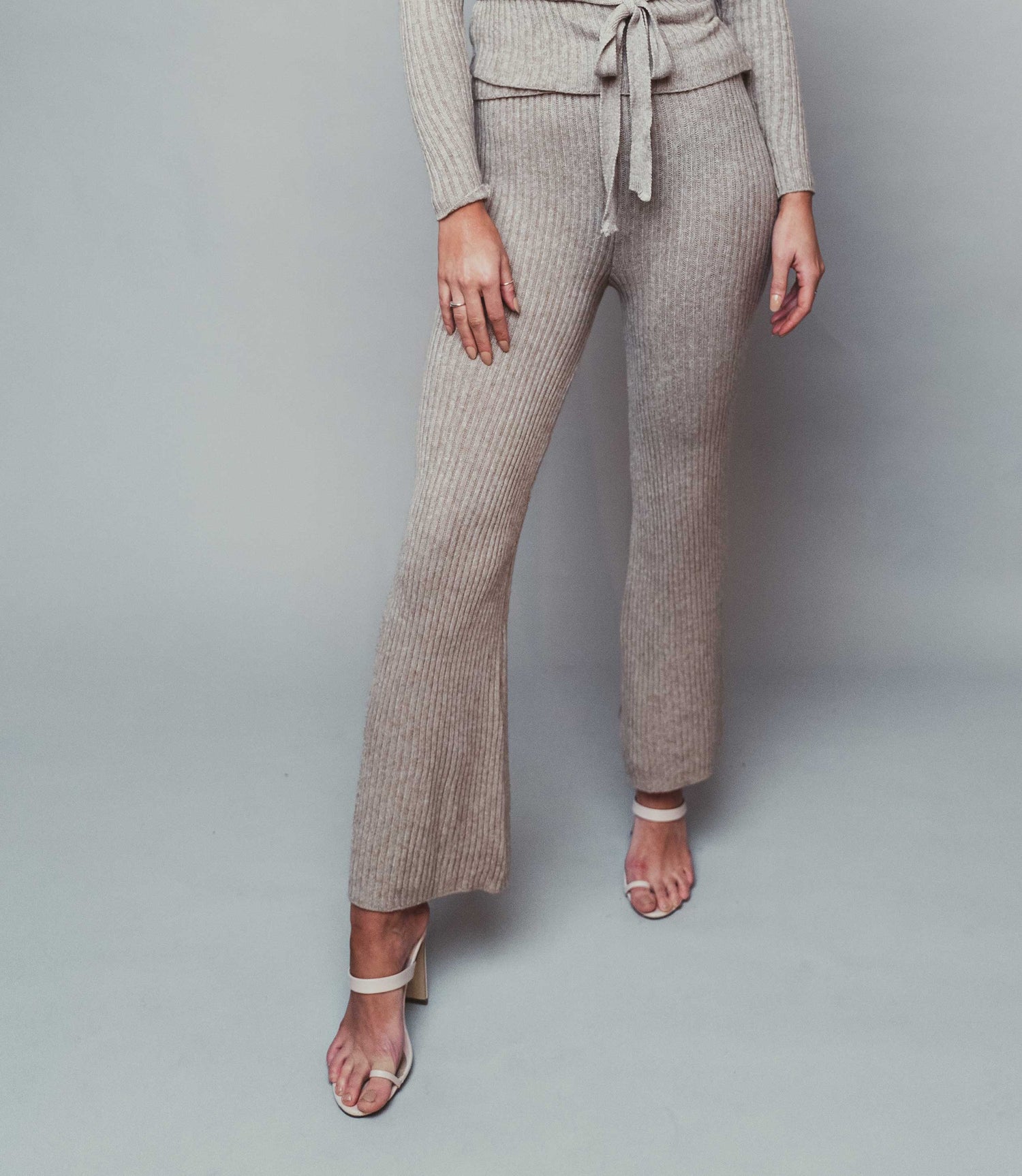 Beigs Knitted Trousers