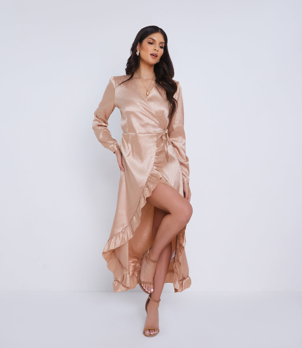 Champagne_wrap_tie_dress