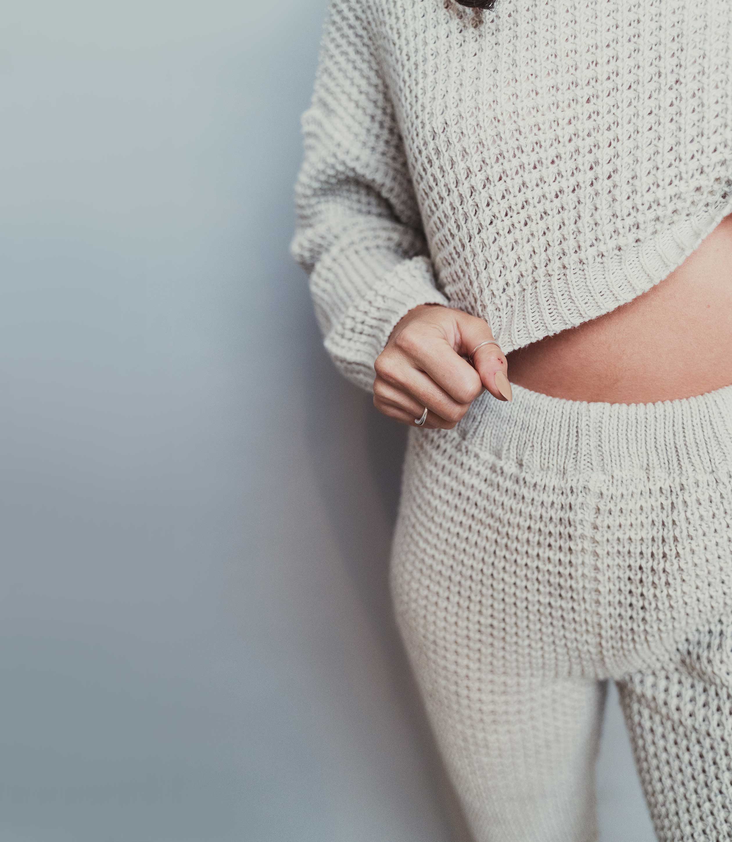 loungewear sets women waffle knit loungewear