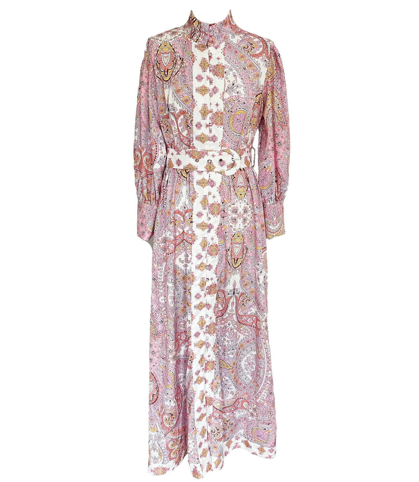 pink pastel paisley maxi dress uk